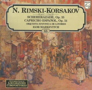 Vinilo Scherezade de Rimski-Korsakov